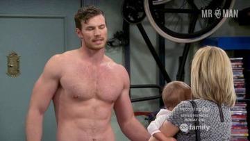 Derek Theler in Baby Daddy (2012-2017) Sexy Shirtless Bulge Sexy 9930