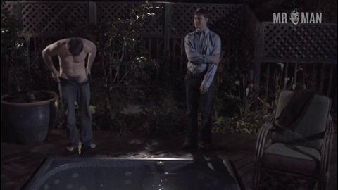 Simon Burzynski Nude in Redwoods. Balls, Penis, Sexy, Shirtless. 3928