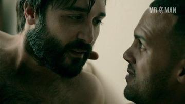 Frankie J. Alvarez, O.T. Fagbenle in Looking (2014-2015) Gay Sexy Shirtless Balls Bulge 3964