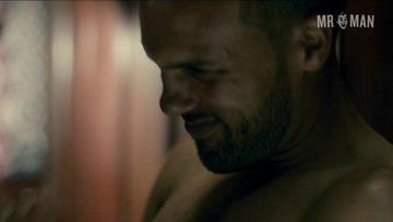 Frankie J. Alvarez, O.T. Fagbenle, T.J. Linnard in Looking (2014-2015) Gay Shirtless Underwear Balls Bulge 4399