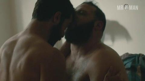 Frankie J. Alvarez Nude as Agustin. Butt, Gay, Sexy, Shirtless, Balls, Penis, bulge, underwear. 8666