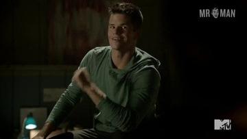Charlie Carver in Teen Wolf (2011-2017) Shirtless Underwear Gay Sexy 4251