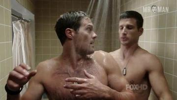 Enlisted's Sexiest Scenes with Parker Young. Sexy, Shirtless. 4062