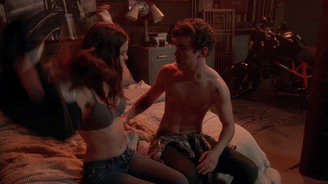 Sexiest Elliot Fletcher Scene in The Fosters. Sexy, Shirtless, Straight. 21193