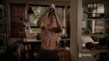 Jake T. Austin in The Fosters (2013-2018) Sexy Shirtless Bathing Suit Sexy 4167