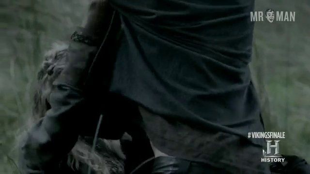 Vikings's Sexiest Scenes with Alexander Ludwig. Sexy, Shirtless, Straight, butt. 5010