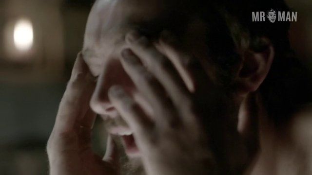 Hottest George Blagden Scene in Vikings. Shirtless, balls, butt. 8882