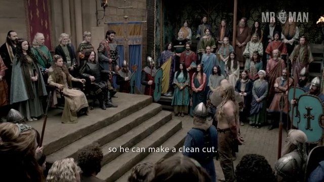 Sexiest Greg Orvis Scene in Vikings. Sexy, Shirtless. 9121