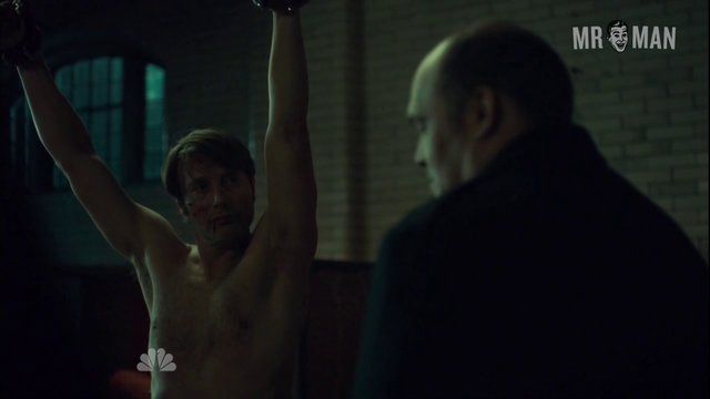 Sexiest Scenes of Hannibal Lecter from Hannibal. Shirtless, butt, underwear. 10379