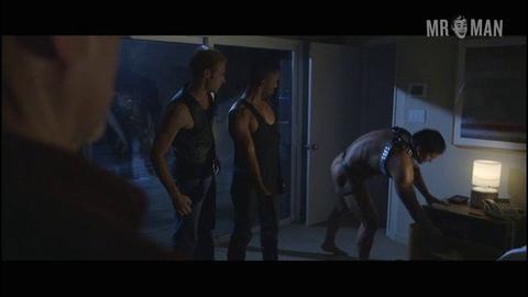 Michael Trigg Naked as Leather man. Butt, Sexy, Shirtless. 4815