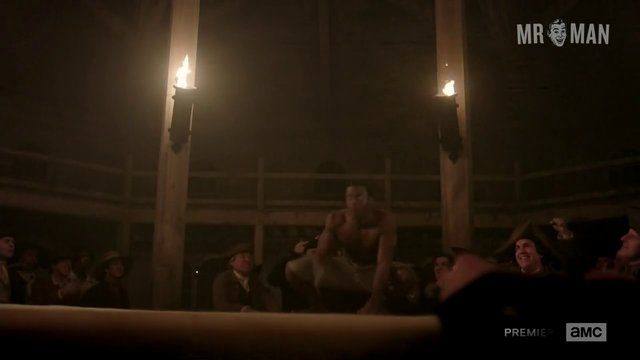 Sexiest Aldis Hodge Scene in TURN. Sexy, Shirtless. 5101