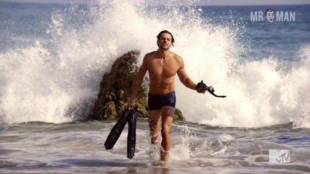 Sexiest Brian Ames Scene in Awkward.. Bathing Suit, Sexy, Shirtless. 7345