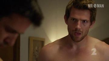 Sexiest Jono Kenyon Scene in Step Dave. Underwear, bulge, butt. 5293