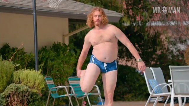 Hottest T.J. Miller Scene in Silicon Valley. Bathing Suit, Shirtless, Bulge, Sexy. 5096