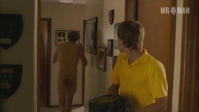 Luke Ford Naked as Charlie Mollison. Butt. 5235