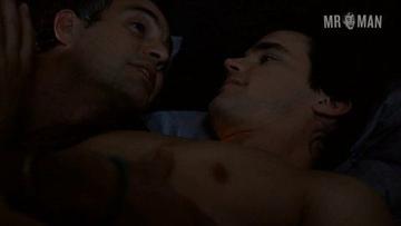 Mark Ruffalo, Matt Bomer in The Normal Heart (2014) Gay Shirtless Butt Sexy Butt Gay 5301