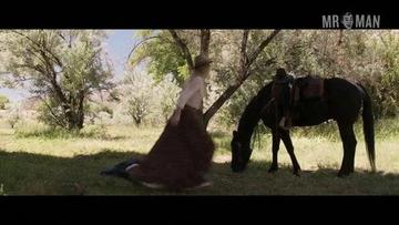 Liam Neeson in A Million Ways to Die in the West (2014) Butt Body Double Sexy Body Double Butt 5322