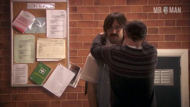 Hottest David Earl Scene in Derek. Sexy, Shirtless, bulge, underwear. 5354