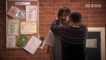 Hottest David Earl Scene in Derek. Sexy, Shirtless, bulge, underwear. 5354