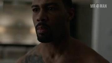 Omari Hardwick in Power (2014-2020) Shirtless Sexy Bulge Butt 6009