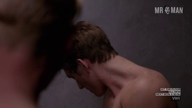 Hottest Adam Senn Scene in Hit the Floor. Shirtless, bulge, butt. 12782