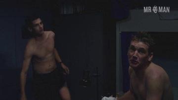 Morgan Spector, Trent Ford, William Lee Scott, Rob Mayes in Burning Blue (2013) Sexy Shirtless Butt Butt Gay 5491