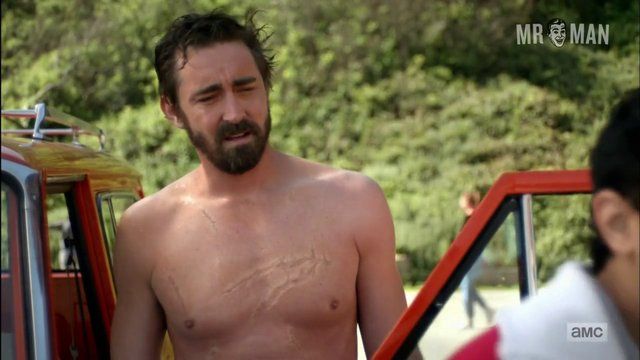 Sexiest Lee Pace Scene in Halt and Catch Fire. Shirtless, butt, gay. 15805