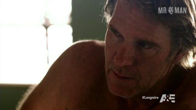 Sexiest Robert Taylor Scene in Longmire. Shirtless, bulge, straight. 6175