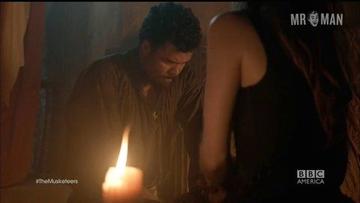 Hottest Ashley Walters Scene in The Musketeers. Shirtless. 6236