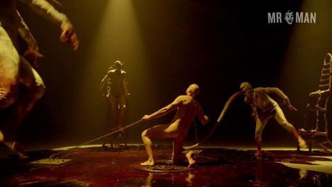 Ancient's Victim from The Strain Naked. Butt, Sexy, Shirtless. 10337