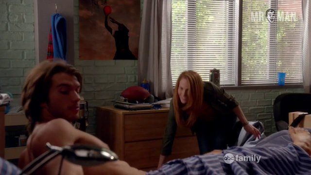 Sexiest Adam Hagenbuch Scene in Switched at Birth. Sexy, Shirtless, Straight, underwear. 10867
