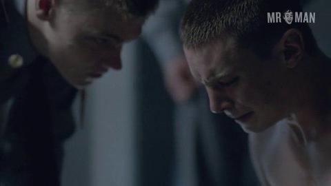Cameron Stansbury from The Killing Naked. Butt, Shirtless, sexy. 6251