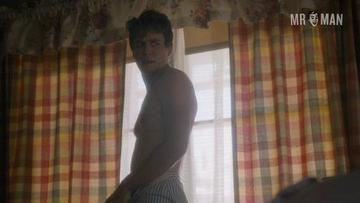 Ashley Zukerman in Manhattan (2014-2015) Butt Shirtless Butt Sexy 11692
