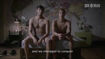 Hugo Catalán, Emilio von Sternerfels in I Am Happiness on Earth (2014) Bulge Sexy Shirtless Underwear Balls Penis Balls Bulge 6508