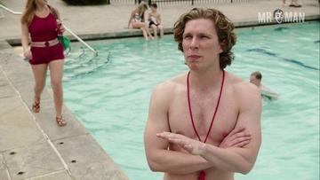 Nick Bailey in Red Oaks (2014-2017) Shirtless Bathing Suit Sexy 16984
