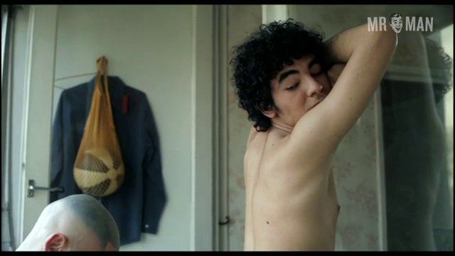 Rabah Zahi Naked in Man at Bath. Gay, Shirtless, Butt, balls, penis. 6559