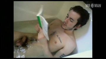 Dustin Segura-Suarez in Man at Bath (2010) Balls Penis Shirtless Balls Bulge 6552