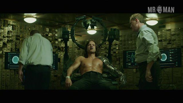 Sexiest Scenes of Bucky Barnes / Winter Soldier from Captain America: The Winter Soldier. Sexy, Shirtless. 6659