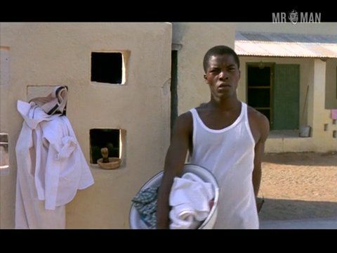 Jean-Claude Adelin Naked in Chocolat. Butt, Penis, Sexy, Shirtless. 6685
