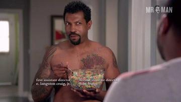 Sexiest Deon Cole Scene in black-ish. Shirtless. 16183