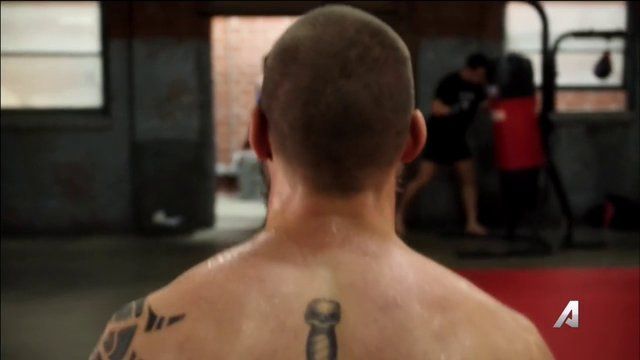 Sexiest Matt Lauria Scene in Kingdom. Shirtless, bathing suit, butt. 20833