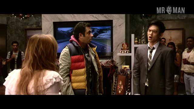 Hottest Amir Blumenfeld Scene in A Very Harold & Kumar Christmas. Underwear, bulge, shirtless. 6872