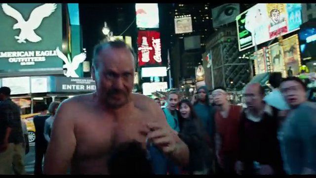 Hottest Michael Keaton Scene in Birdman. Bulge, Shirtless, Underwear. 8450