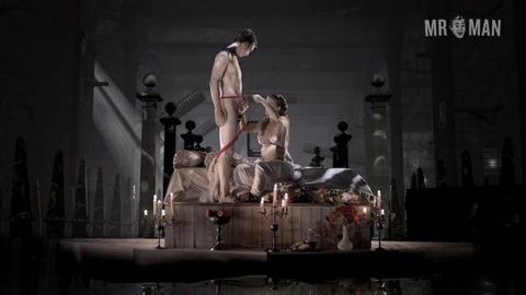 Lars Eidinger Naked in Goltzius and the Pelican Company. Balls, Penis, Shirtless, Erect, butt, straight. 6931