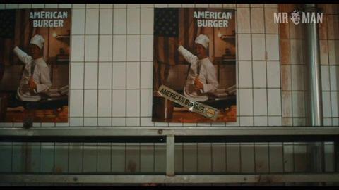 Benjamin Brook Naked in American Burger. Butt, sexy, shirtless. 7099