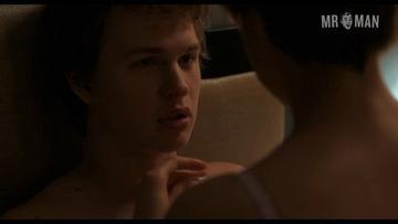 Sexiest Ansel Elgort Scene in The Fault in Our Stars. Shirtless, Straight, sexy. 7111