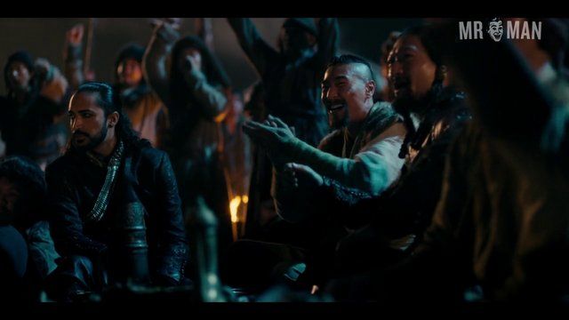 Hottest Chuluunbaatar Batchuluun Scene in Marco Polo. Shirtless. 14948