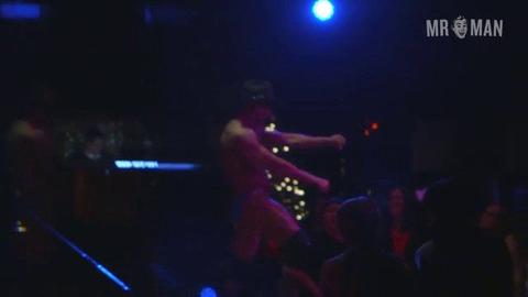 Master Blaster from La Bare Naked. Balls, Penis, Shirtless, Thong, bulge, butt. 7835