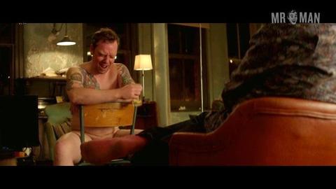 Rufus Hound Nude as Rupert Fuller. Butt, Shirtless, balls, bulge. 8336