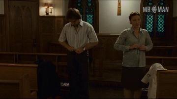 Sam Rockwell in Choke (2008) Bulge Sexy Underwear Bulge Butt 8082